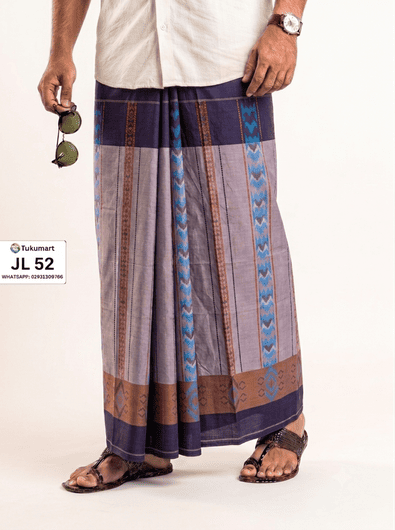 Jacquard lungi Code-52(5.5 Hand/98 inch)